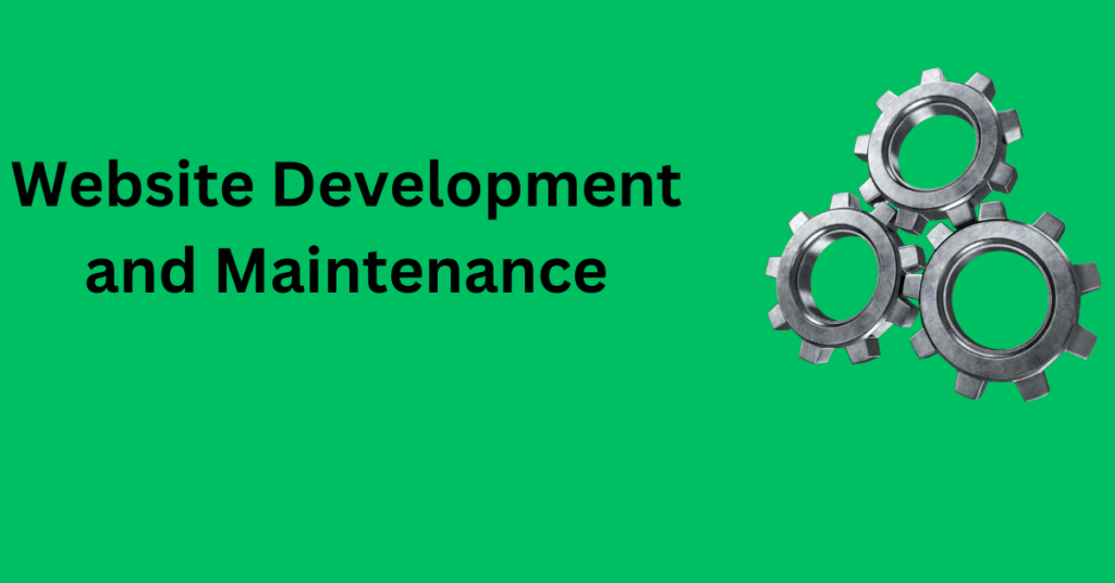 Website development and maintenance